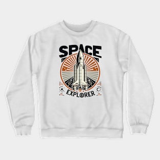 Space Explorer Crewneck Sweatshirt